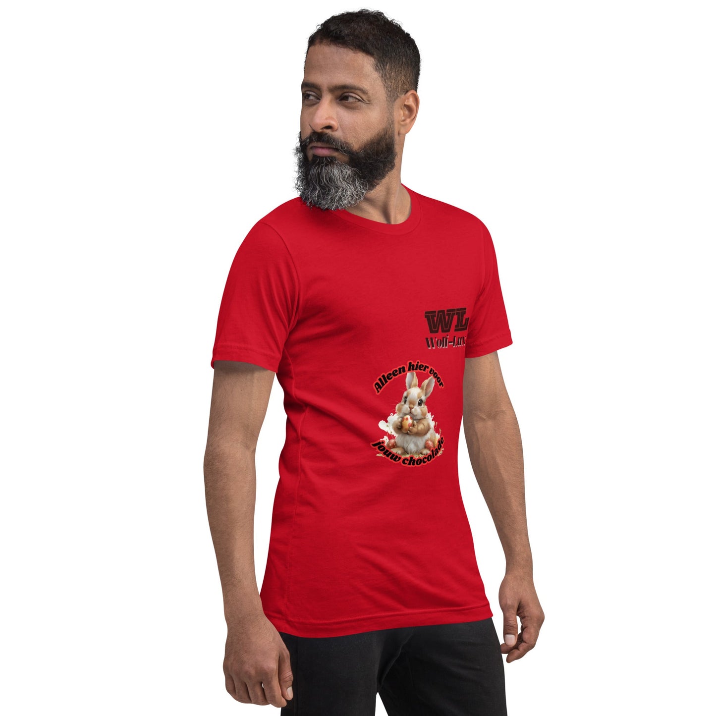 Men t-shirt chocolate dutch - Wolf - Lux - Wolf - Lux - Wolf - Lux