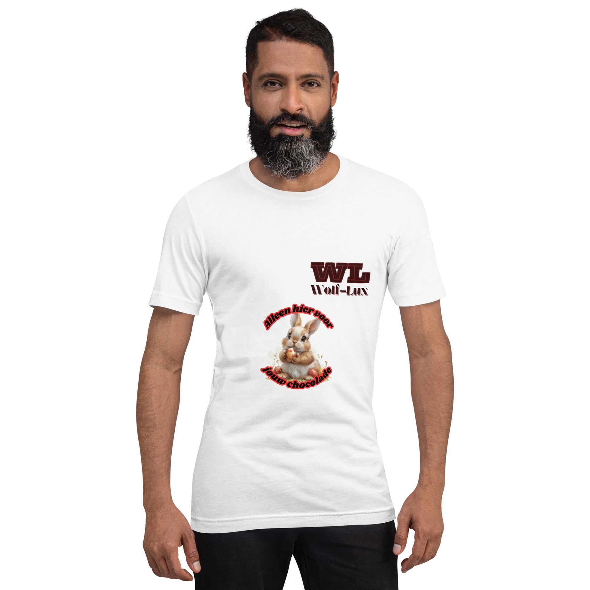 Men t-shirt chocolate dutch - Wolf - Lux - Wolf - Lux - Wolf - Lux