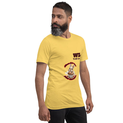 Men t-shirt chocolate dutch - Wolf - Lux - Wolf - Lux - Wolf - Lux