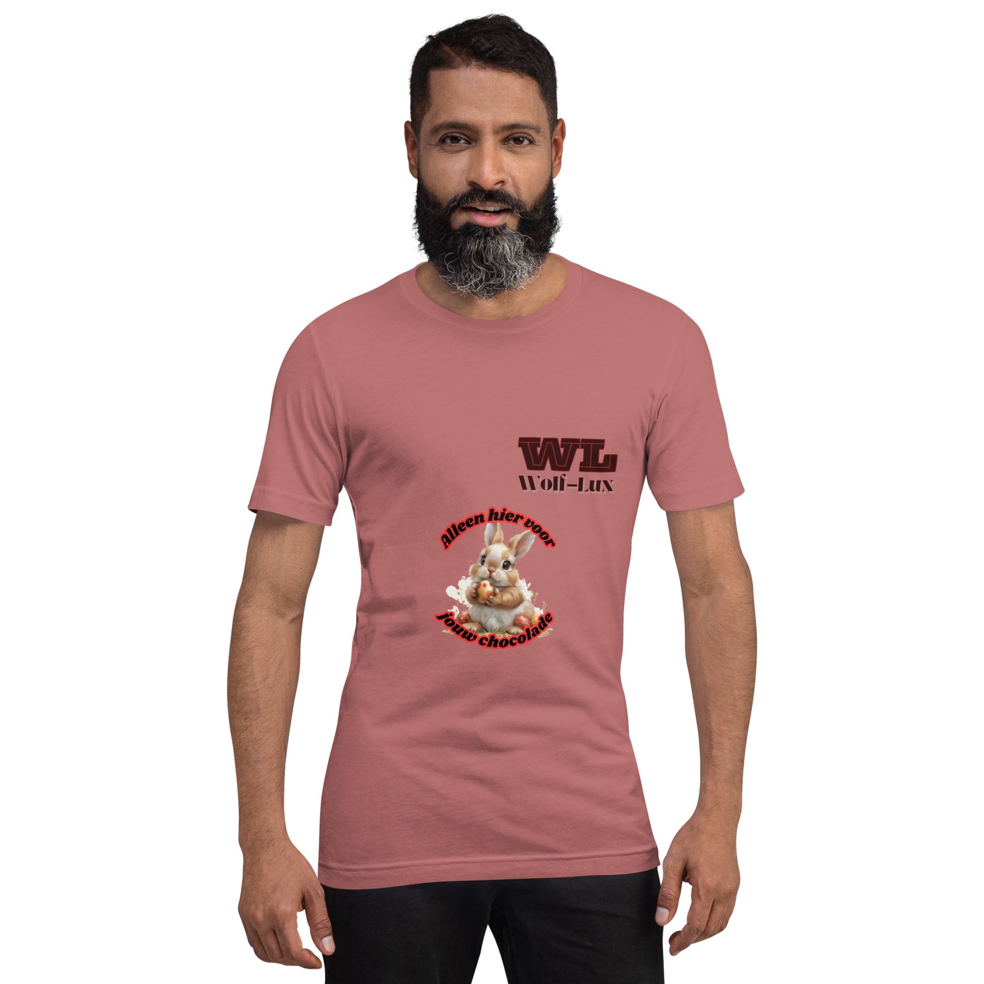 Men t-shirt chocolate dutch - Wolf - Lux - Wolf - Lux - Wolf - Lux
