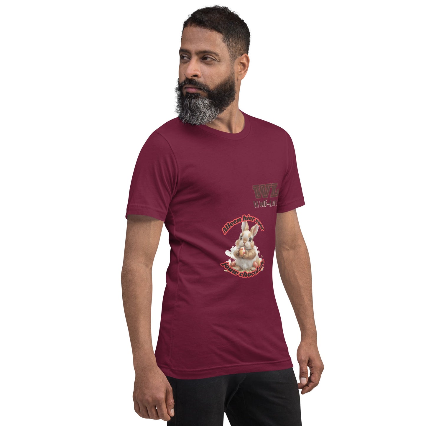 Men t-shirt chocolate dutch - Wolf - Lux - Wolf - Lux - Wolf - Lux