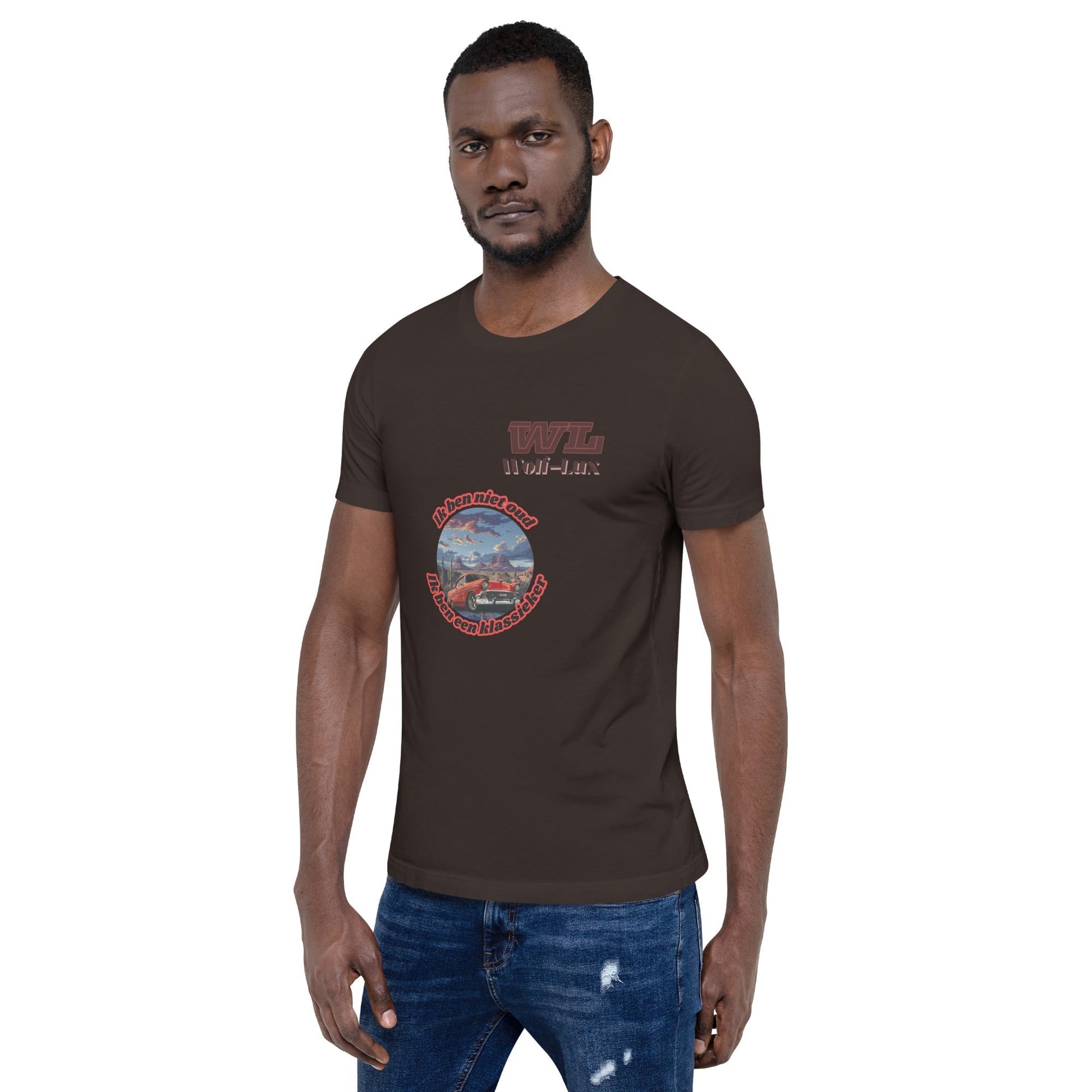 Men t-shirt Classic Dutch - Wolf - Lux - Wolf - Lux - Wolf - Lux