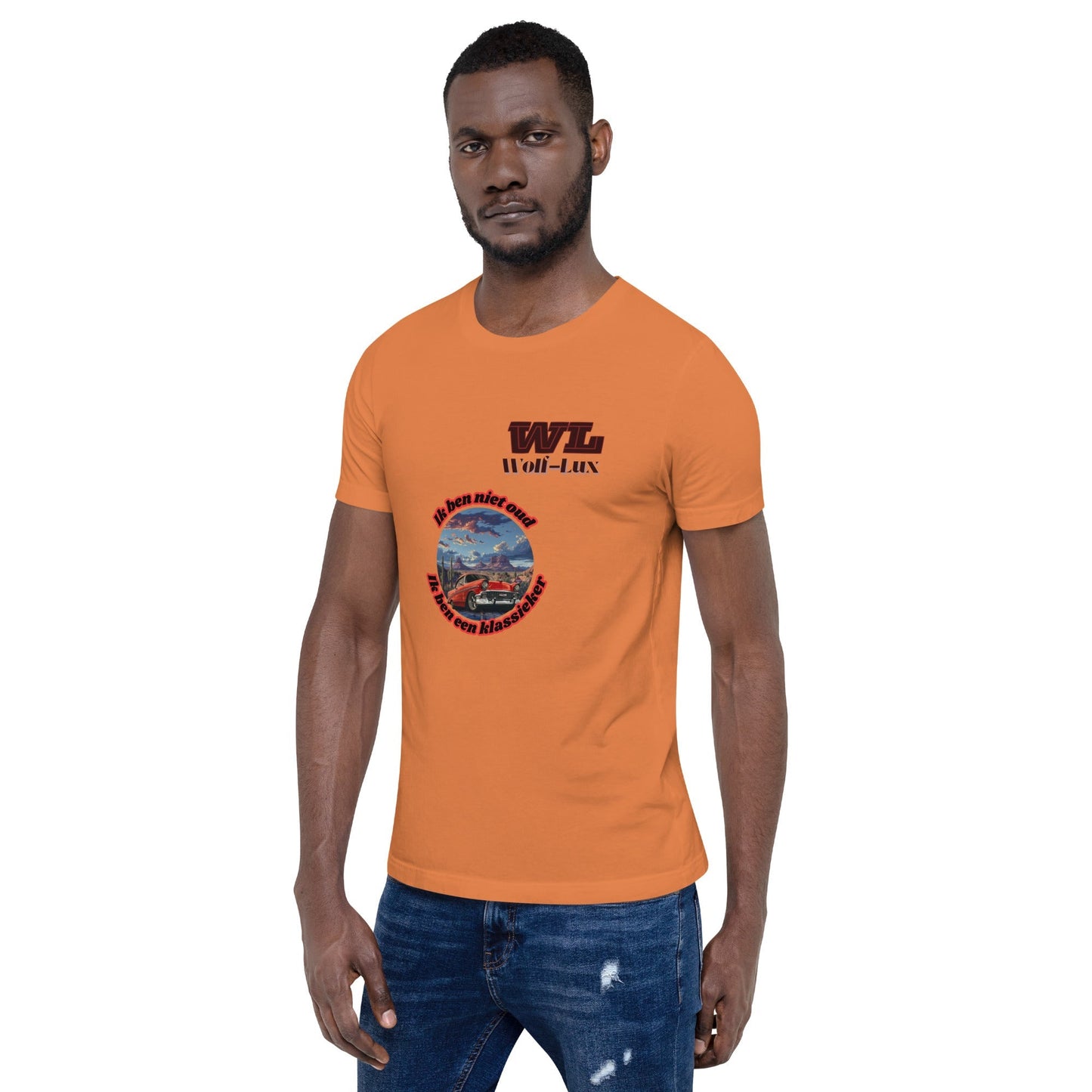 Men t-shirt Classic Dutch - Wolf - Lux - Wolf - Lux - Wolf - Lux