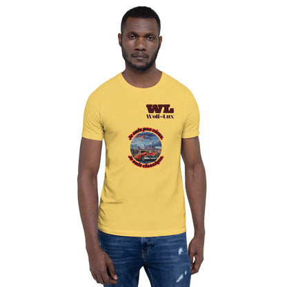 Men t-shirt Classic French - Wolf - Lux - Wolf - Lux - Wolf - Lux