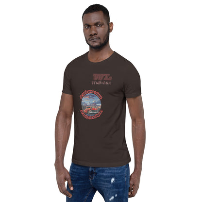 Men t-shirt Classic French - Wolf - Lux - Wolf - Lux - Wolf - Lux