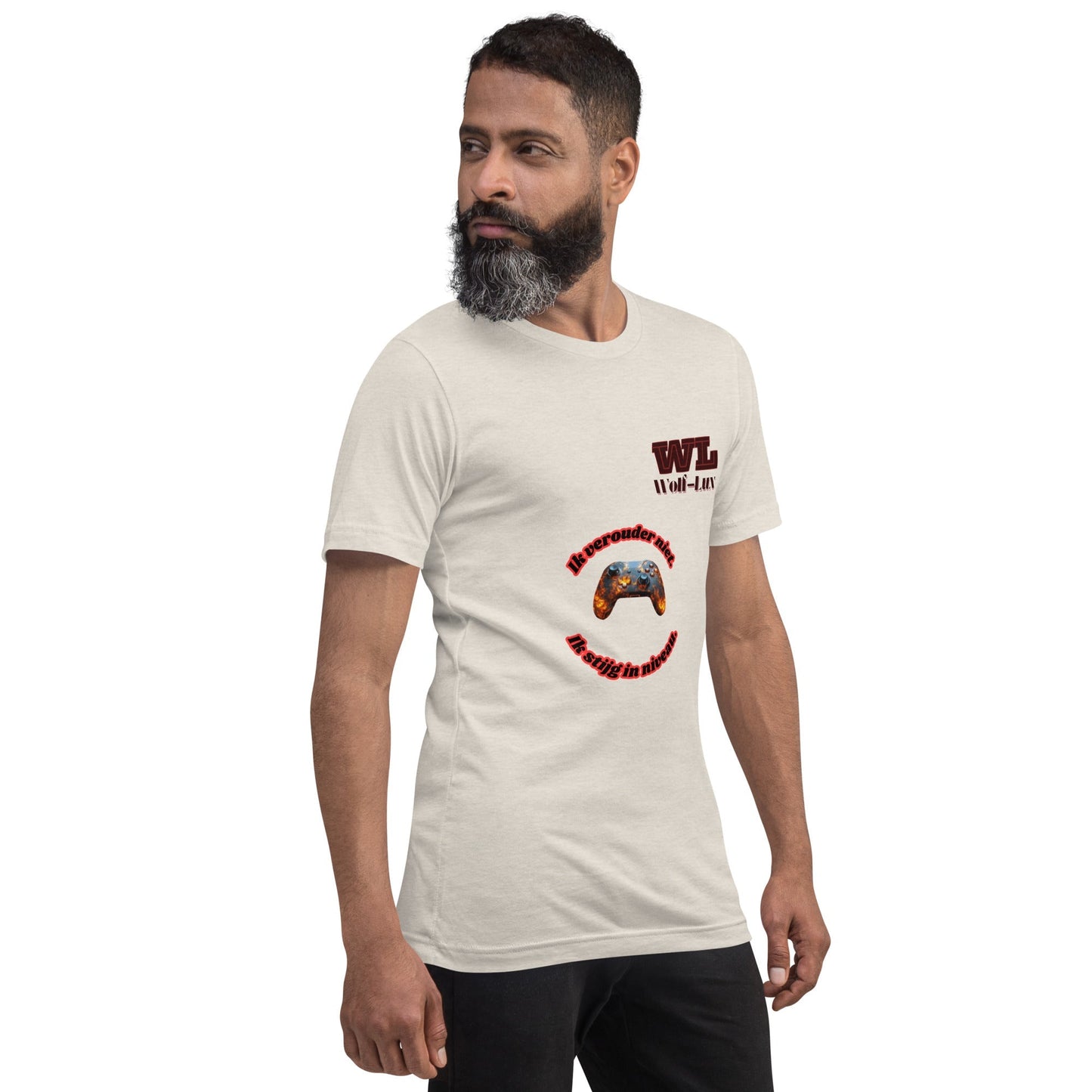 Men t-shirt Level up Dutch - Wolf - Lux - Wolf - Lux - Wolf - Lux