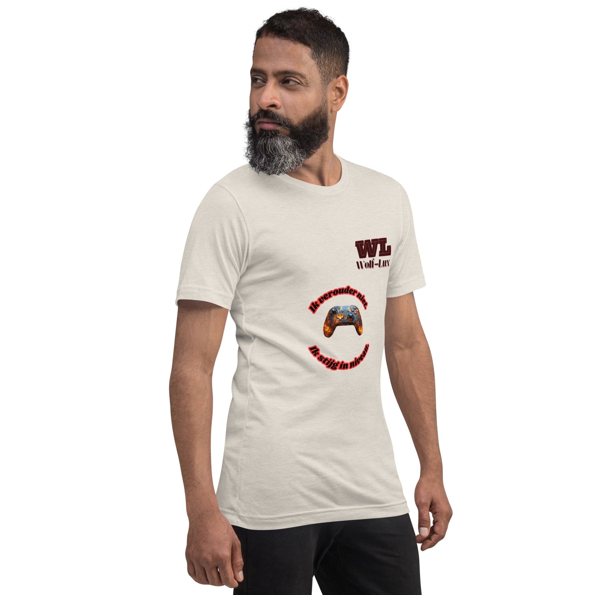 Men t-shirt Level up Dutch - Wolf - Lux - Wolf - Lux - Wolf - Lux