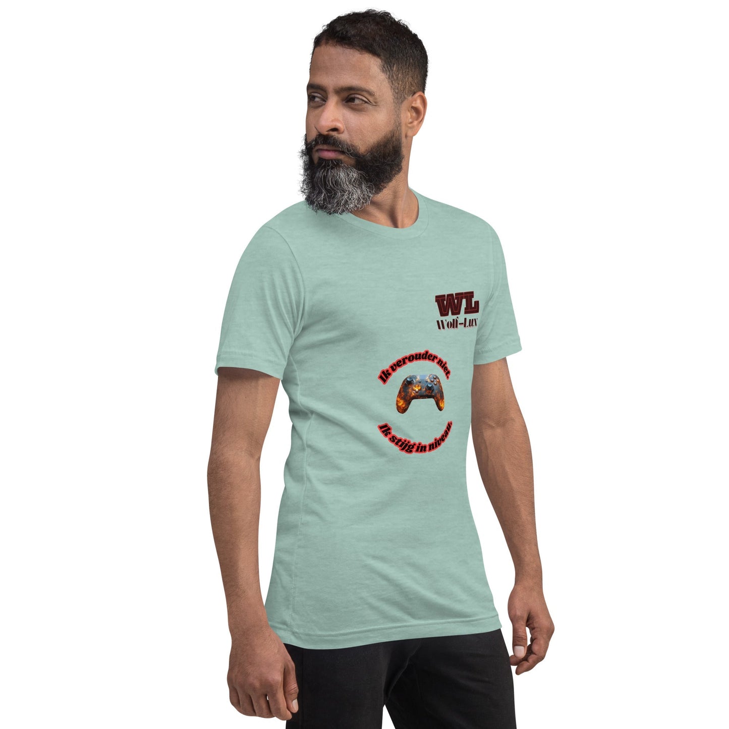 Men t-shirt Level up Dutch - Wolf - Lux - Wolf - Lux - Wolf - Lux