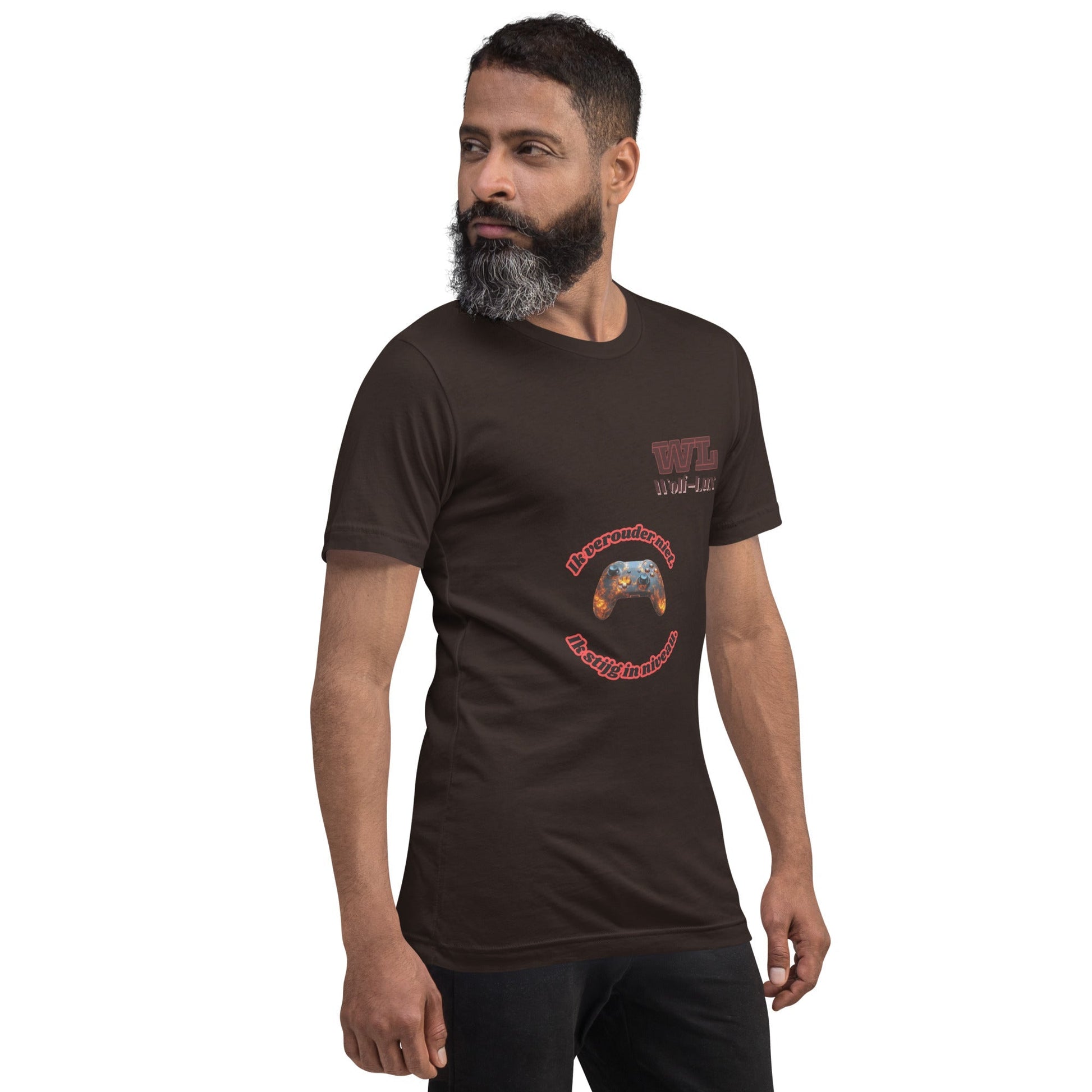 Men t-shirt Level up Dutch - Wolf - Lux - Wolf - Lux - Wolf - Lux