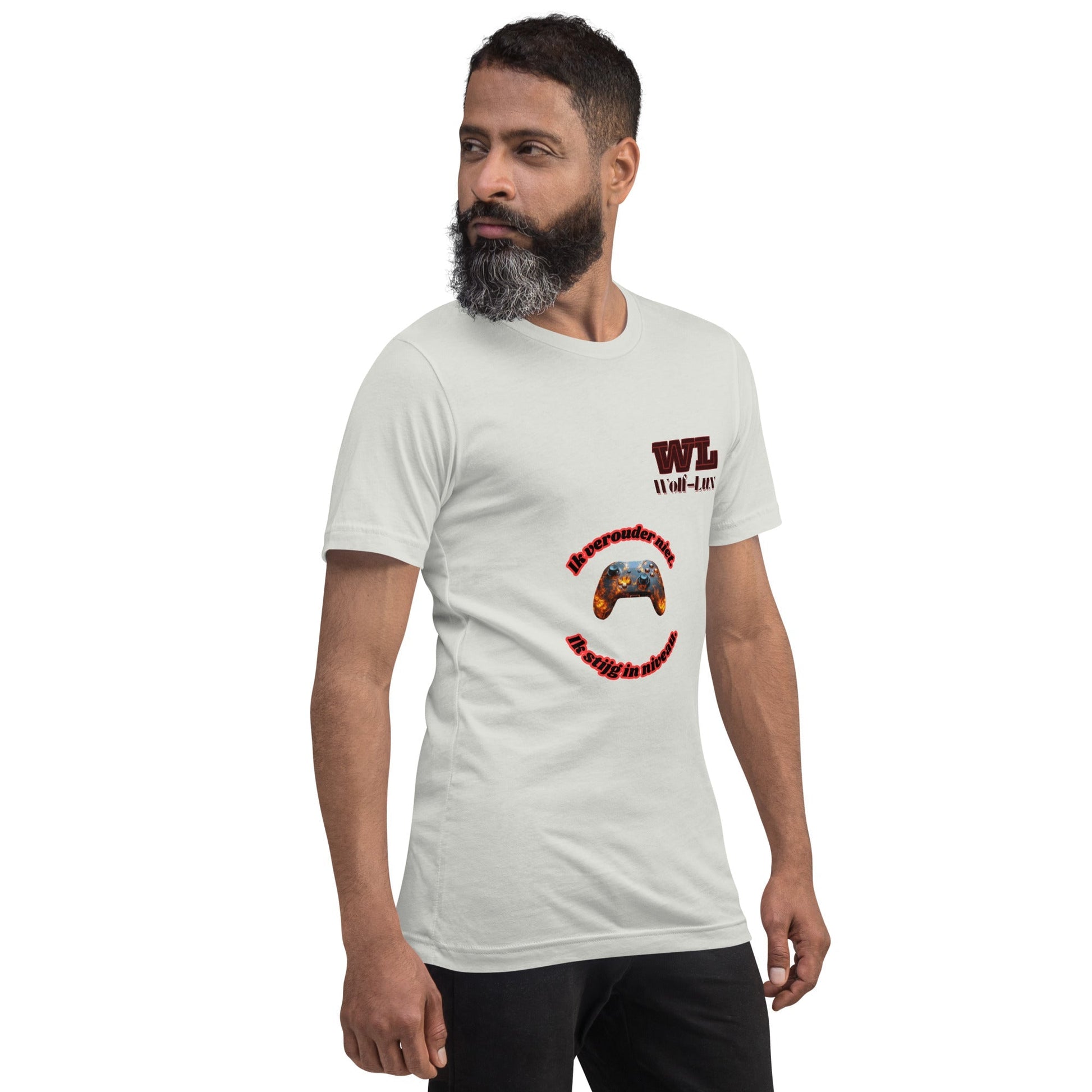 Men t-shirt Level up Dutch - Wolf - Lux - Wolf - Lux - Wolf - Lux