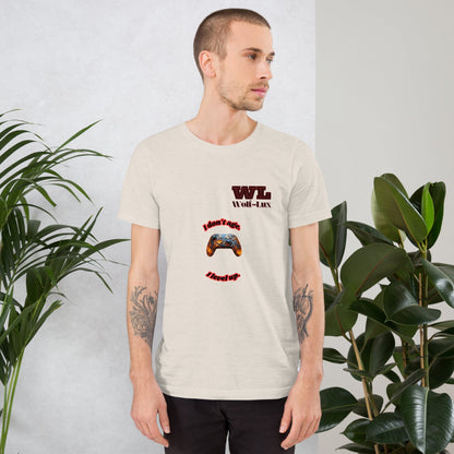 Men t-shirt Level up English - Wolf - Lux - Wolf - Lux - Wolf - Lux