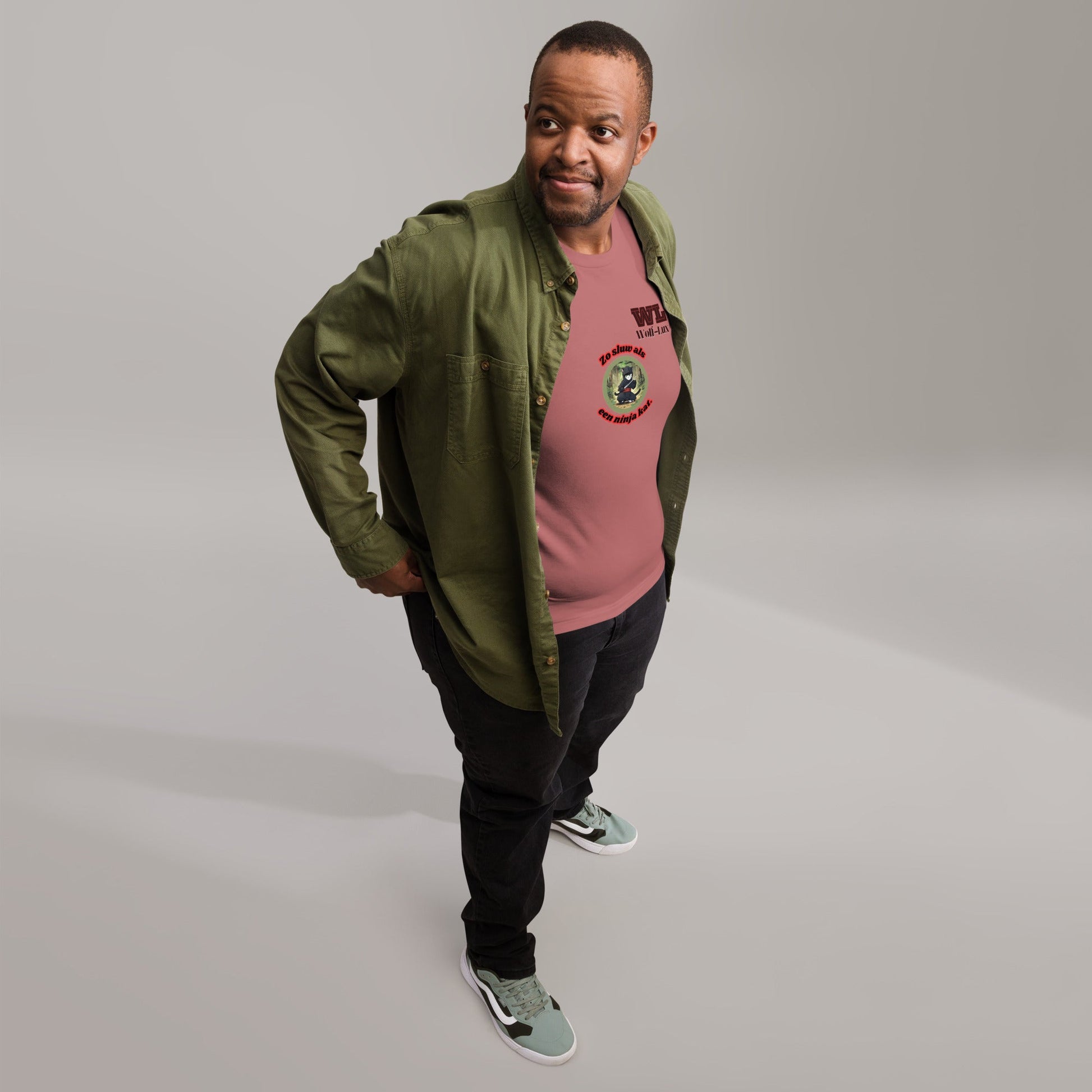 Men t-shirt Ninja Dutch - Wolf - Lux - Wolf - Lux - Wolf - Lux