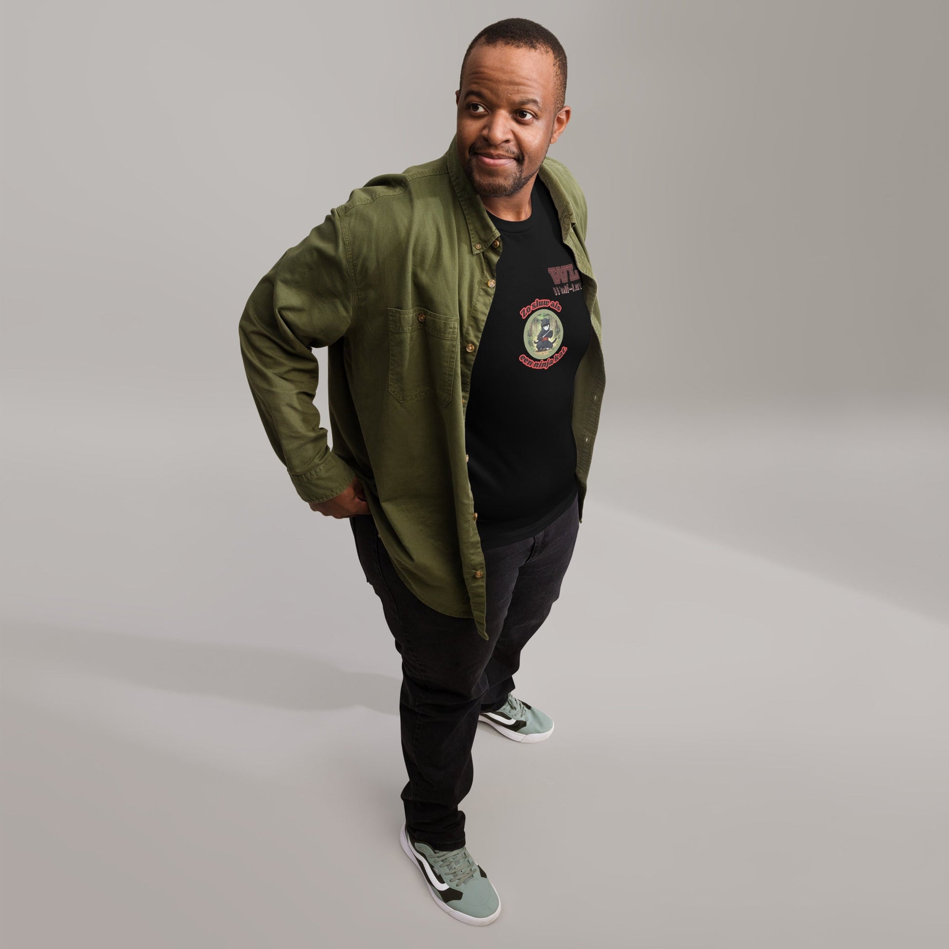 Men t-shirt Ninja Dutch - Wolf - Lux - Wolf - Lux - Wolf - Lux