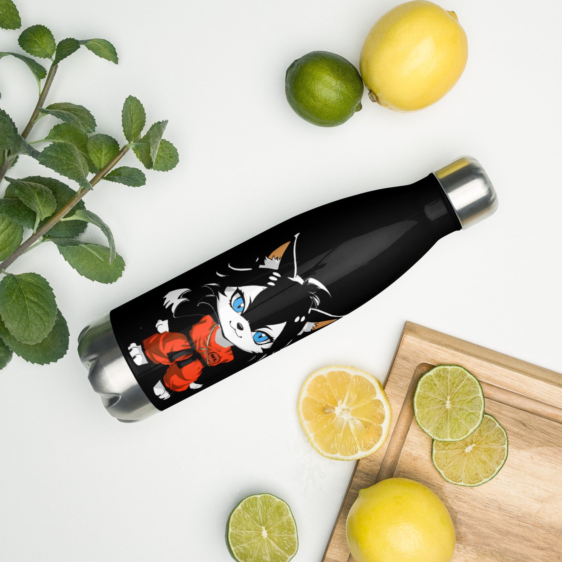 Stainless steel water bottle - Wolf - Lux - Wolf - Lux - Wolf - Lux