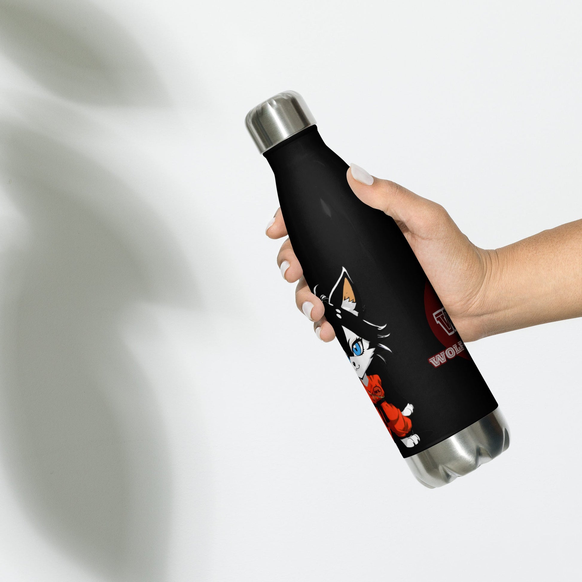 Stainless steel water bottle - Wolf - Lux - Wolf - Lux - Wolf - Lux