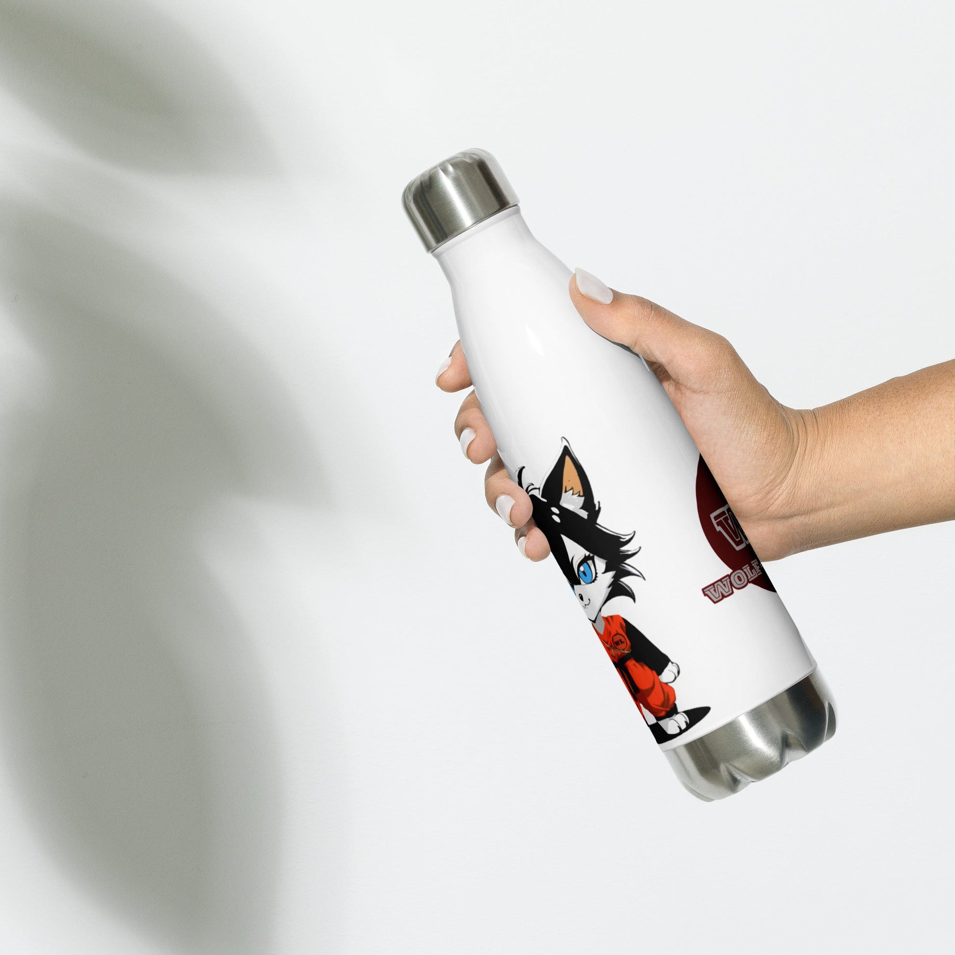 Stainless steel water bottle - Wolf - Lux - Wolf - Lux - Wolf - Lux