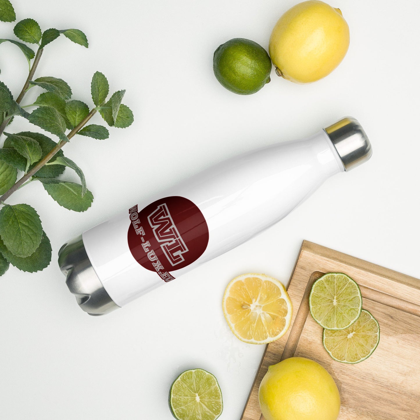 Stainless steel water bottle - Wolf - Lux - Wolf - Lux - Wolf - Lux