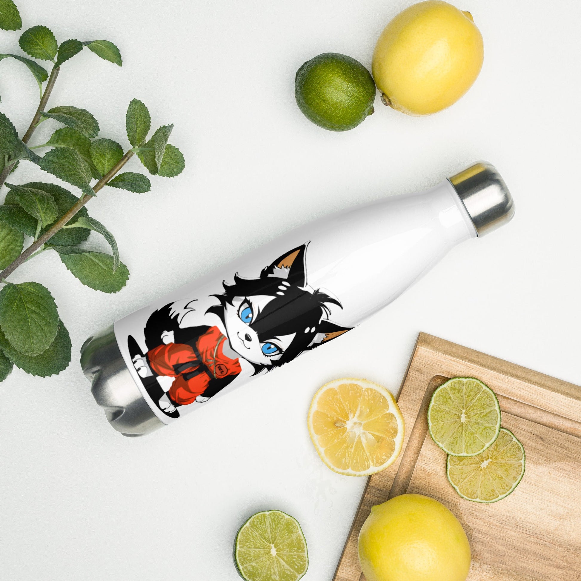 Stainless steel water bottle - Wolf - Lux - Wolf - Lux - Wolf - Lux