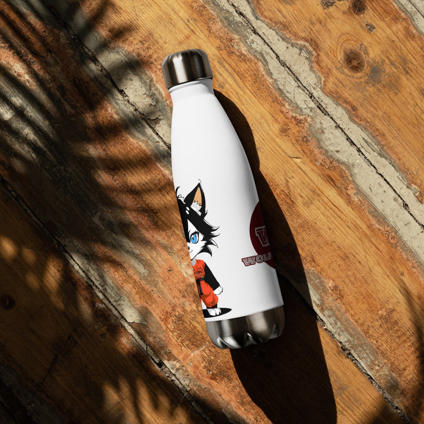Stainless steel water bottle - Wolf - Lux - Wolf - Lux - Wolf - Lux