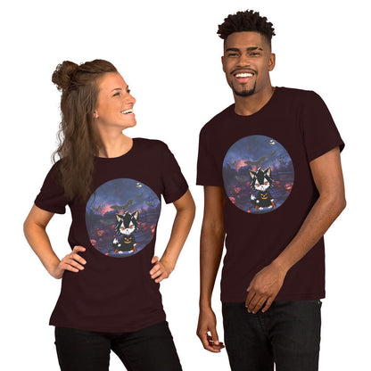 Oxblood black Unisex Halloween T-shirt