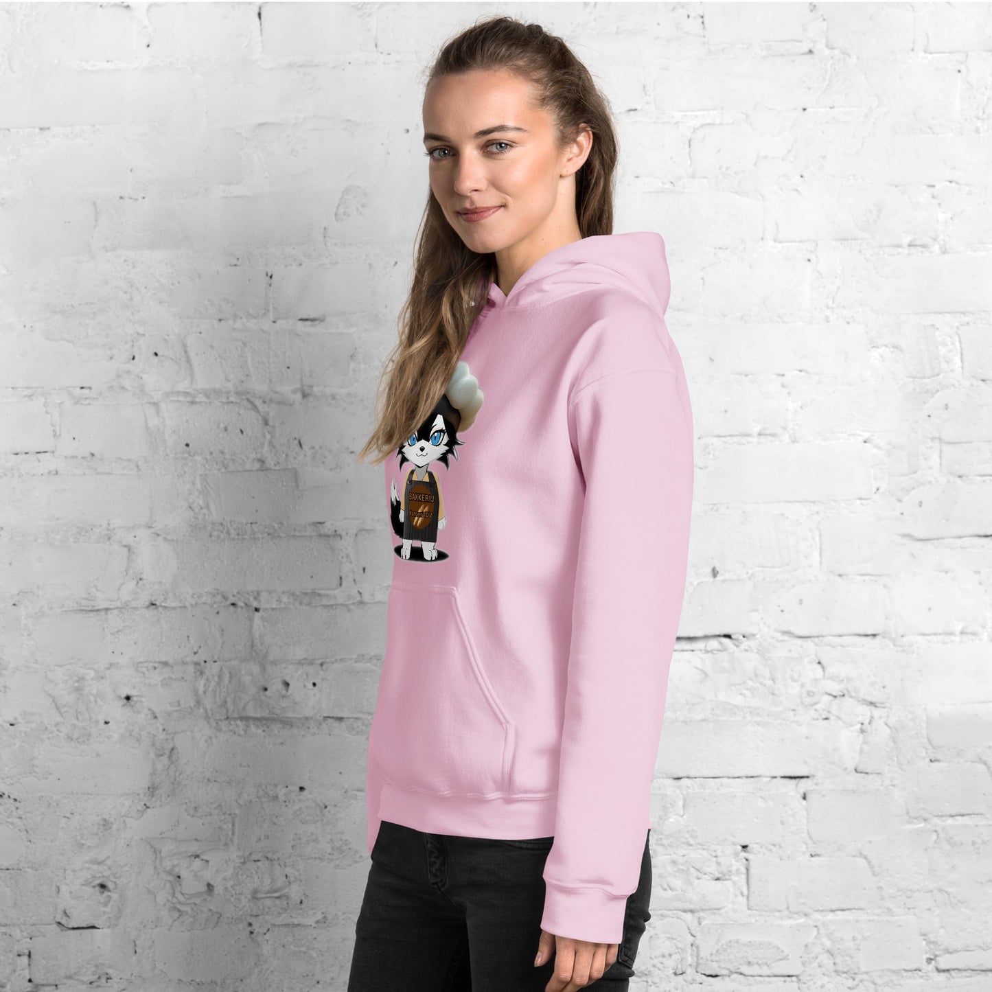 Women Hoodie Baker - Wolf - Lux - Wolf - Lux - Wolf - Lux