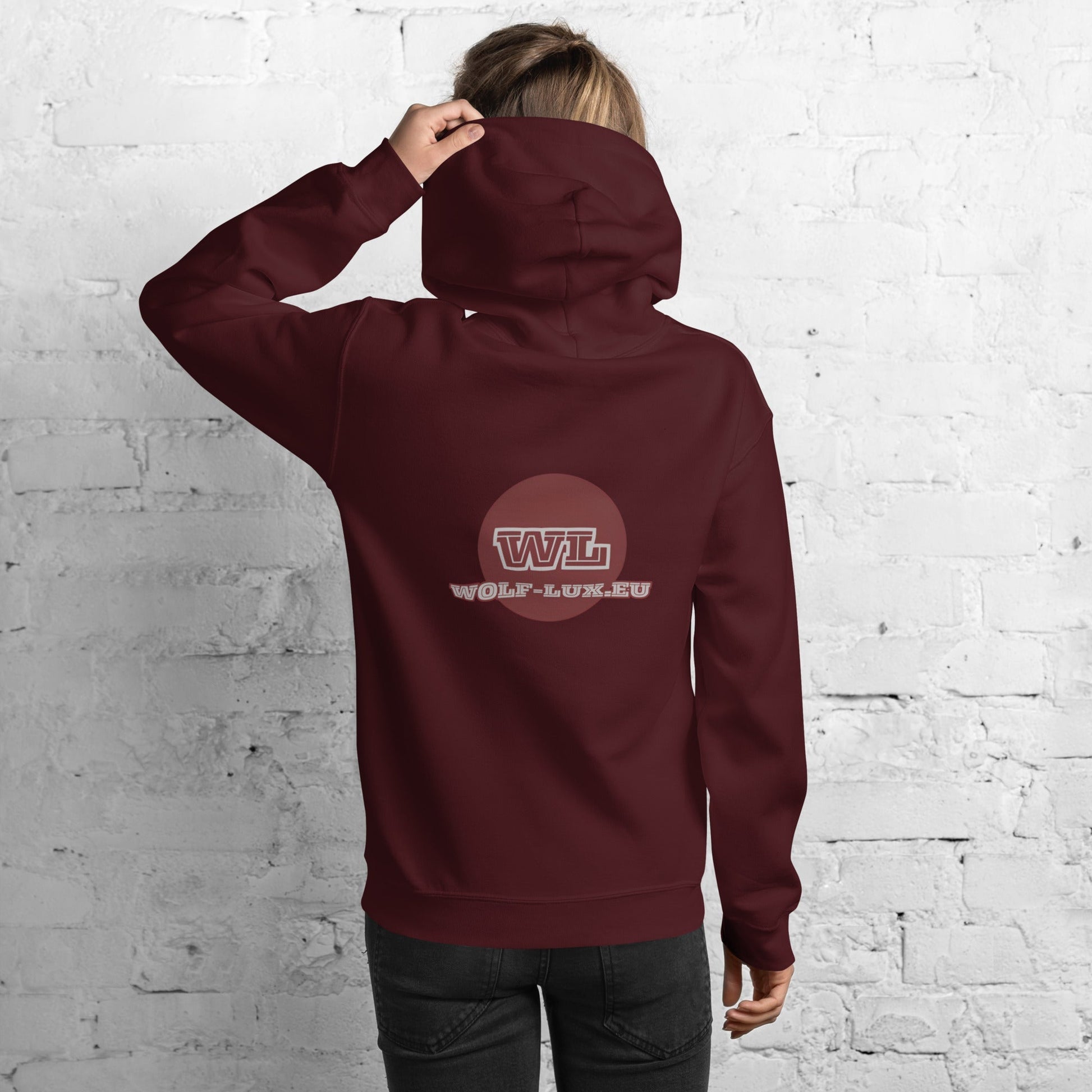 Women Hoodie Baker - Wolf - Lux - Wolf - Lux - Wolf - Lux