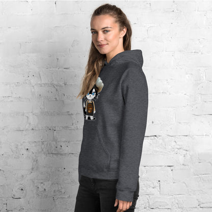 Women Hoodie Baker - Wolf - Lux - Wolf - Lux - Wolf - Lux