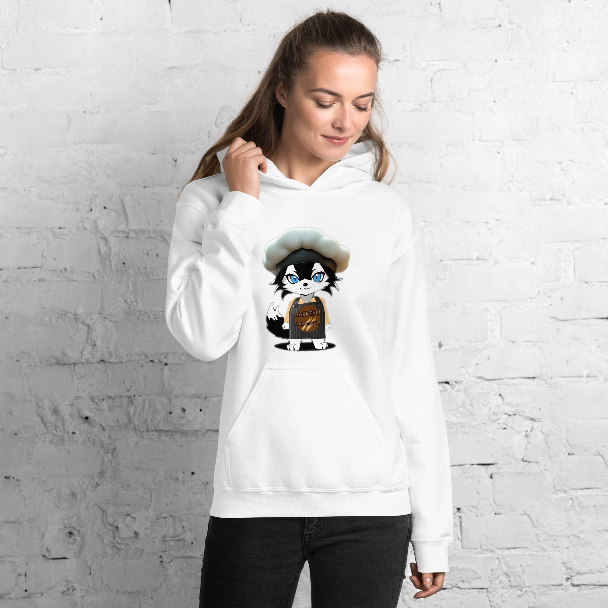 Women Hoodie Baker - Wolf - Lux - Wolf - Lux - Wolf - Lux