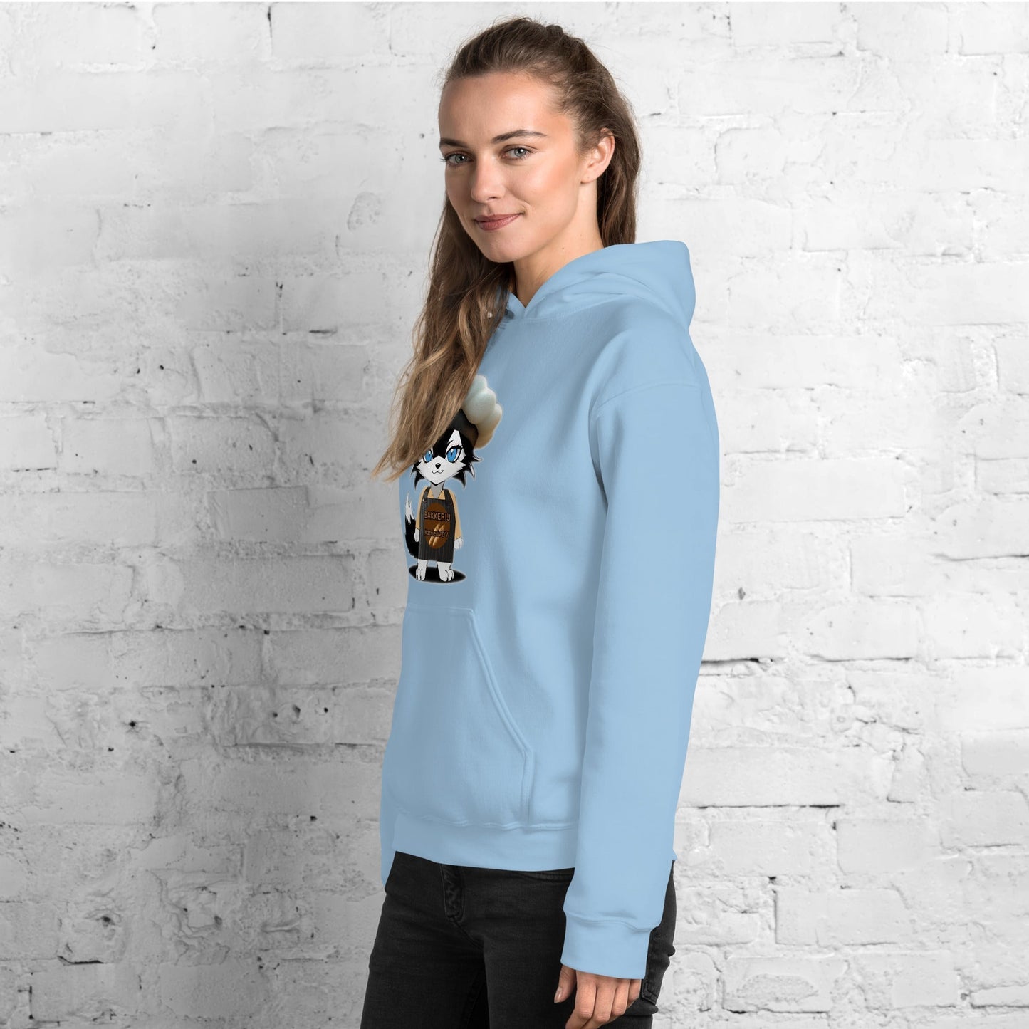 Women Hoodie Baker - Wolf - Lux - Wolf - Lux - Wolf - Lux