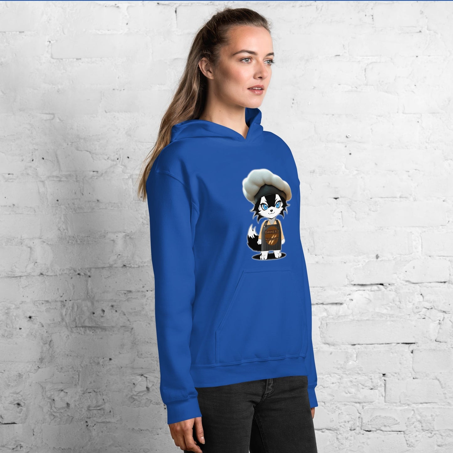 Women Hoodie Baker - Wolf - Lux - Wolf - Lux - Wolf - Lux