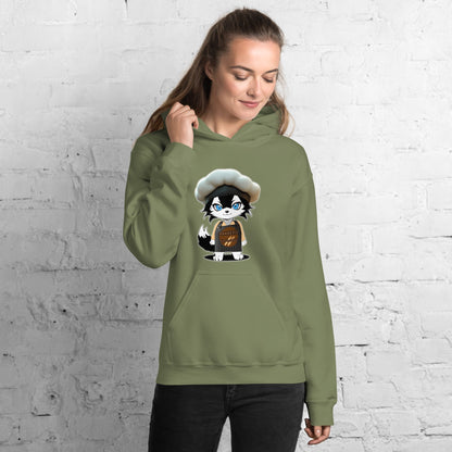 Women Hoodie Baker - Wolf - Lux - Wolf - Lux - Wolf - Lux