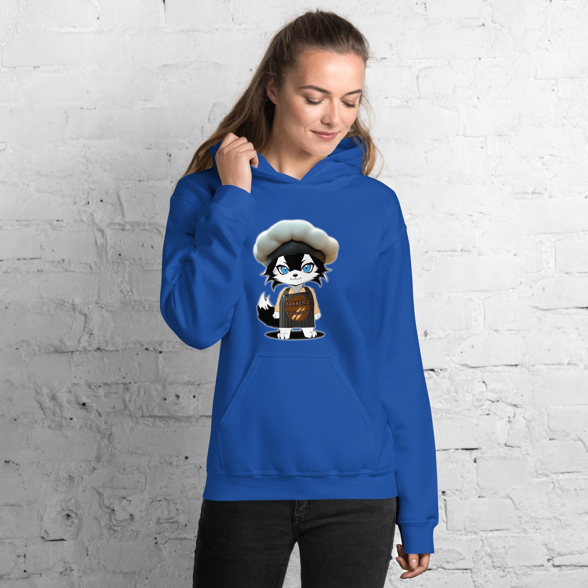 Women Hoodie Baker - Wolf - Lux - Wolf - Lux - Wolf - Lux