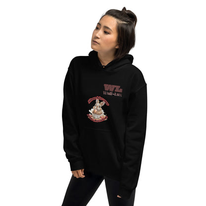 Women Hoodie chocolate dutch - Wolf - Lux - Wolf - Lux - Wolf - Lux