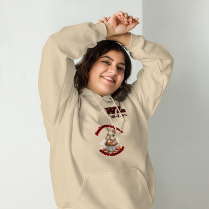 Women Hoodie Chocolate French - Wolf - Lux - Wolf - Lux - Wolf - Lux