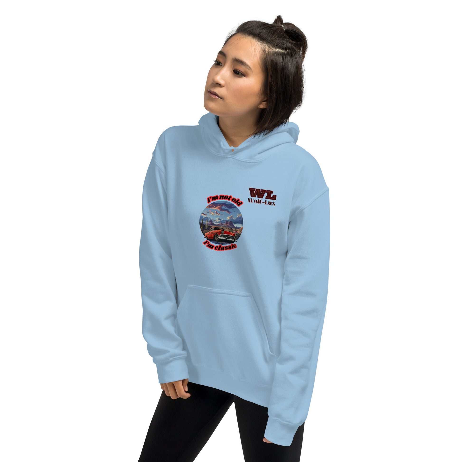 Women Hoodie Classic English - Wolf - Lux - Wolf - Lux - Wolf - Lux