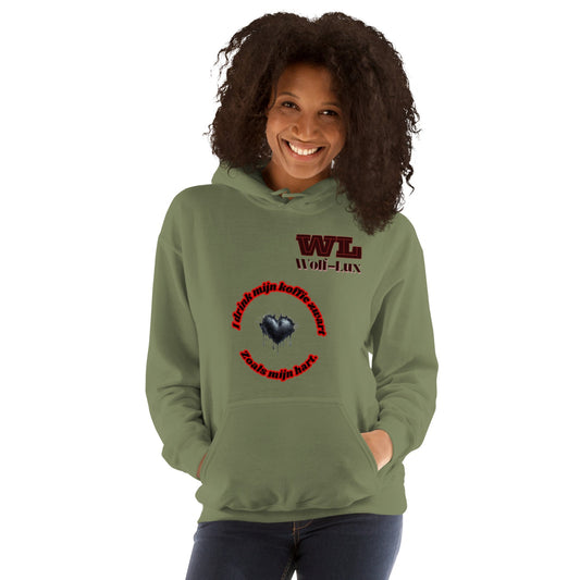 Women Hoodie Coffee Dutch - Wolf - Lux - Wolf - Lux - Wolf - Lux