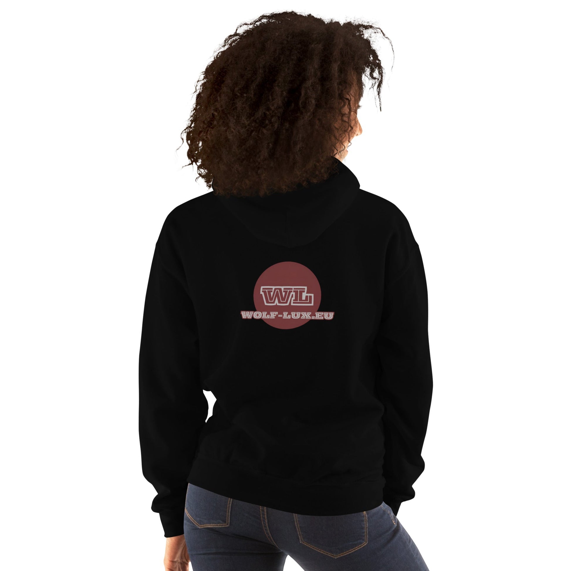 Women Hoodie Level up English - Wolf - Lux - Wolf - Lux - Wolf - Lux