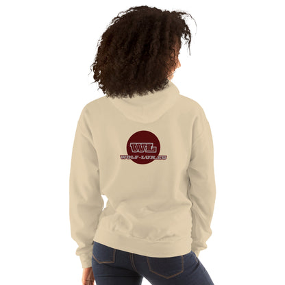 Women Hoodie Level up English - Wolf - Lux - Wolf - Lux - Wolf - Lux