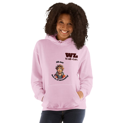 Women Hoodie Monday Dutch - Wolf - Lux - Wolf - Lux - Wolf - Lux