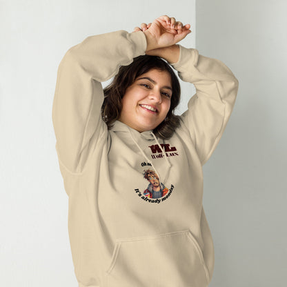 Women Hoodie Monday English - Wolf - Lux - Wolf - Lux - Wolf - Lux