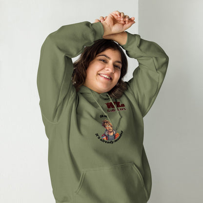 Women Hoodie Monday English - Wolf - Lux - Wolf - Lux - Wolf - Lux