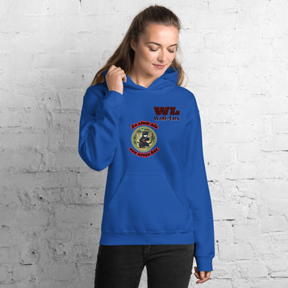 Women Hoodie Ninja Dutch - Wolf - Lux - Wolf - Lux - Wolf - Lux