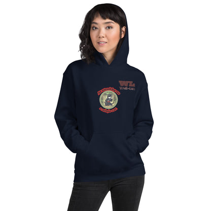 Women Hoodie Ninja English - Wolf - Lux - Wolf - Lux - Wolf - Lux
