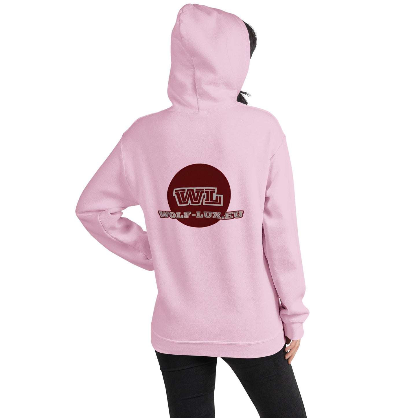 Women Hoodie Ninja English - Wolf - Lux - Wolf - Lux - Wolf - Lux