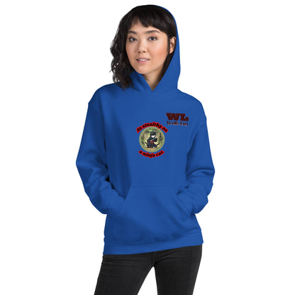 Women Hoodie Ninja English - Wolf - Lux - Wolf - Lux - Wolf - Lux