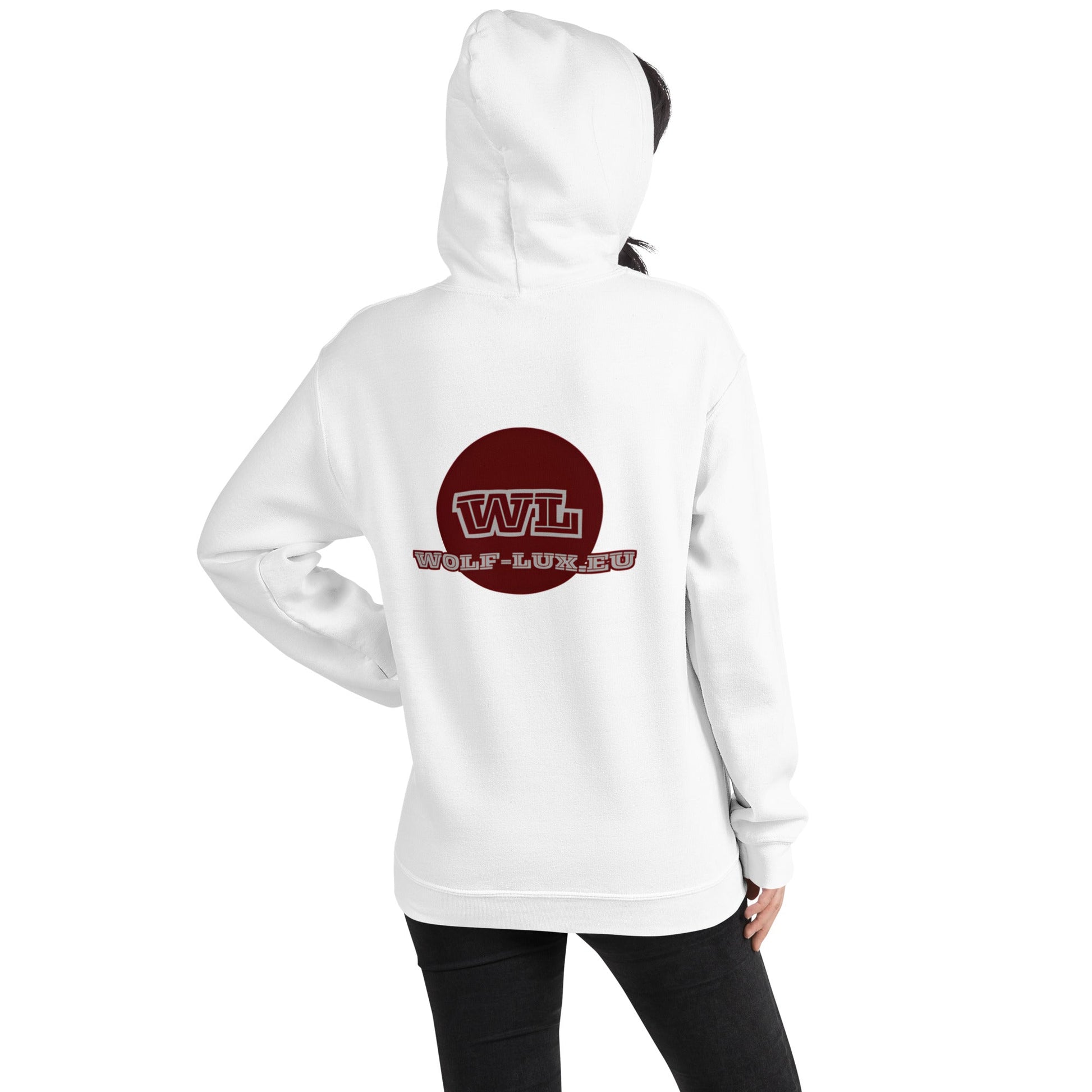 Women Hoodie Ninja English - Wolf - Lux - Wolf - Lux - Wolf - Lux