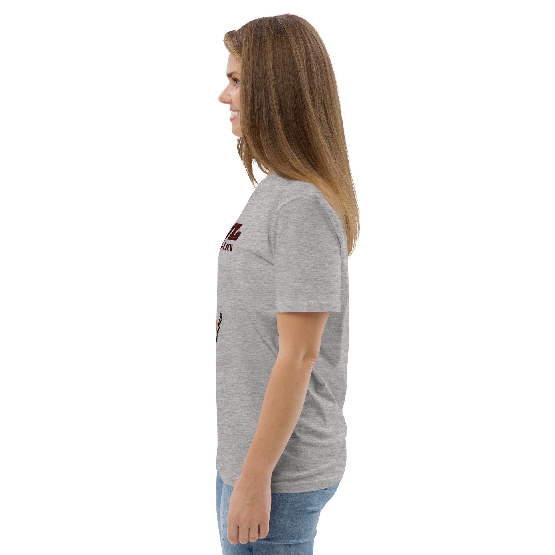 Women organic cotton t-shirt Monday English - Wolf - Lux - Wolf - Lux - Wolf - Lux