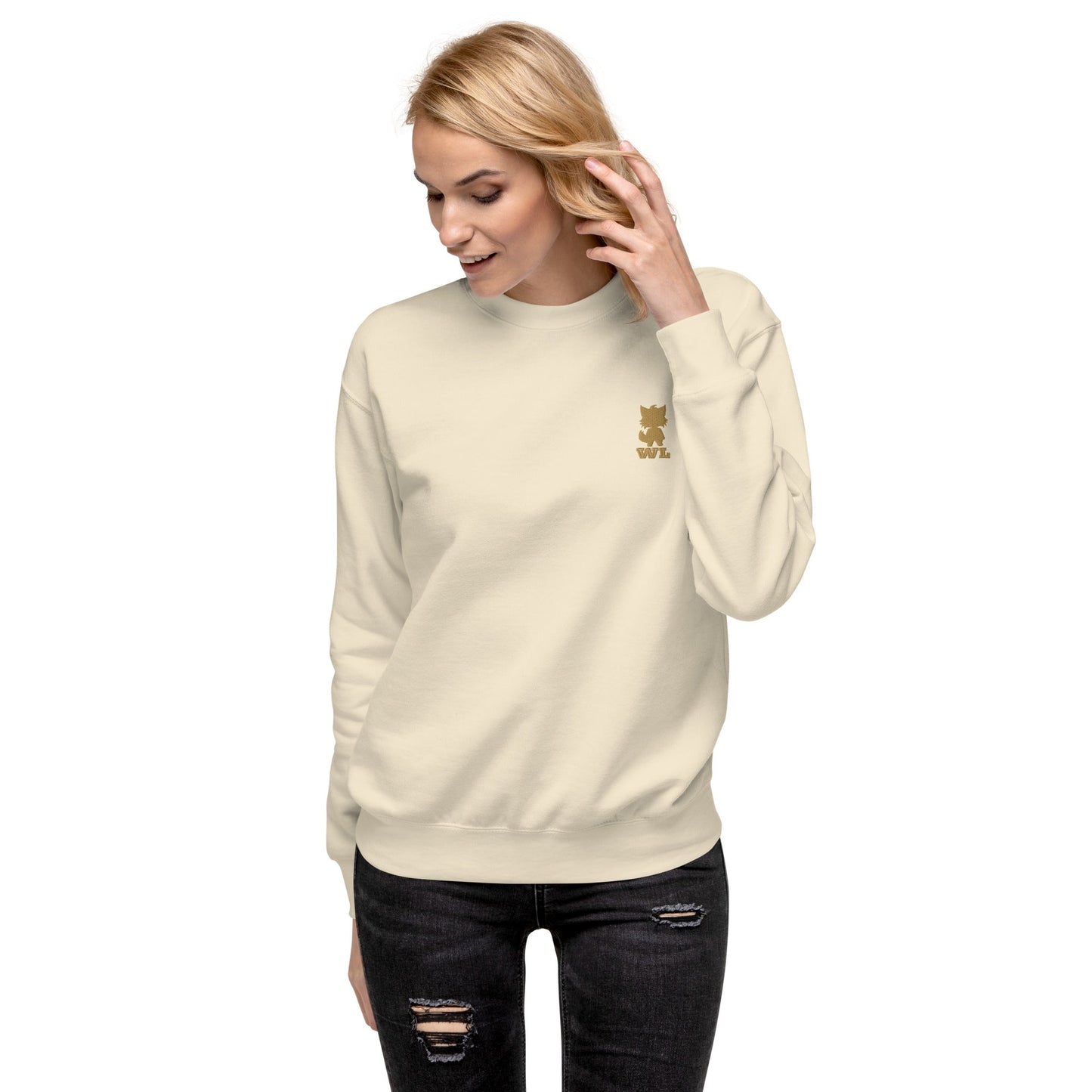 Women Premium Sweatshirt - Wolf - Lux - Wolf - Lux - The Premium