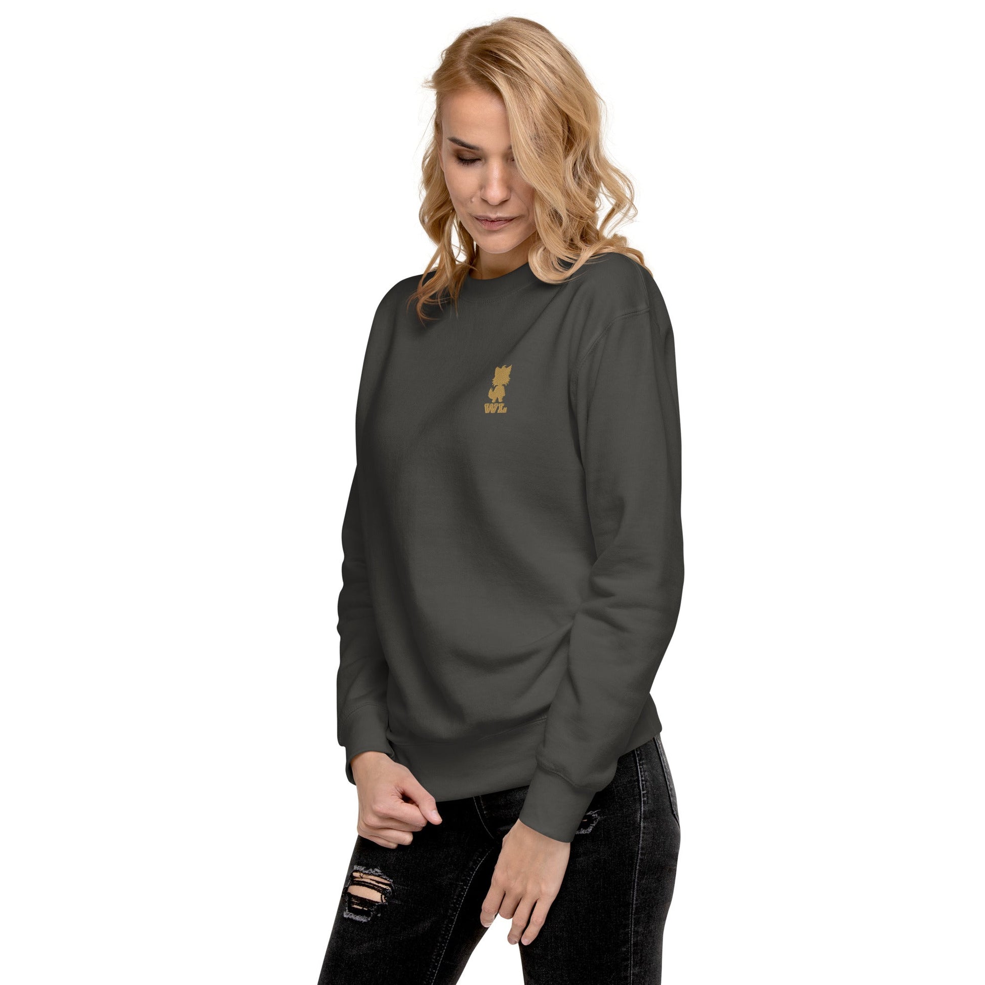 Women Premium Sweatshirt - Wolf - Lux - Wolf - Lux - The Premium