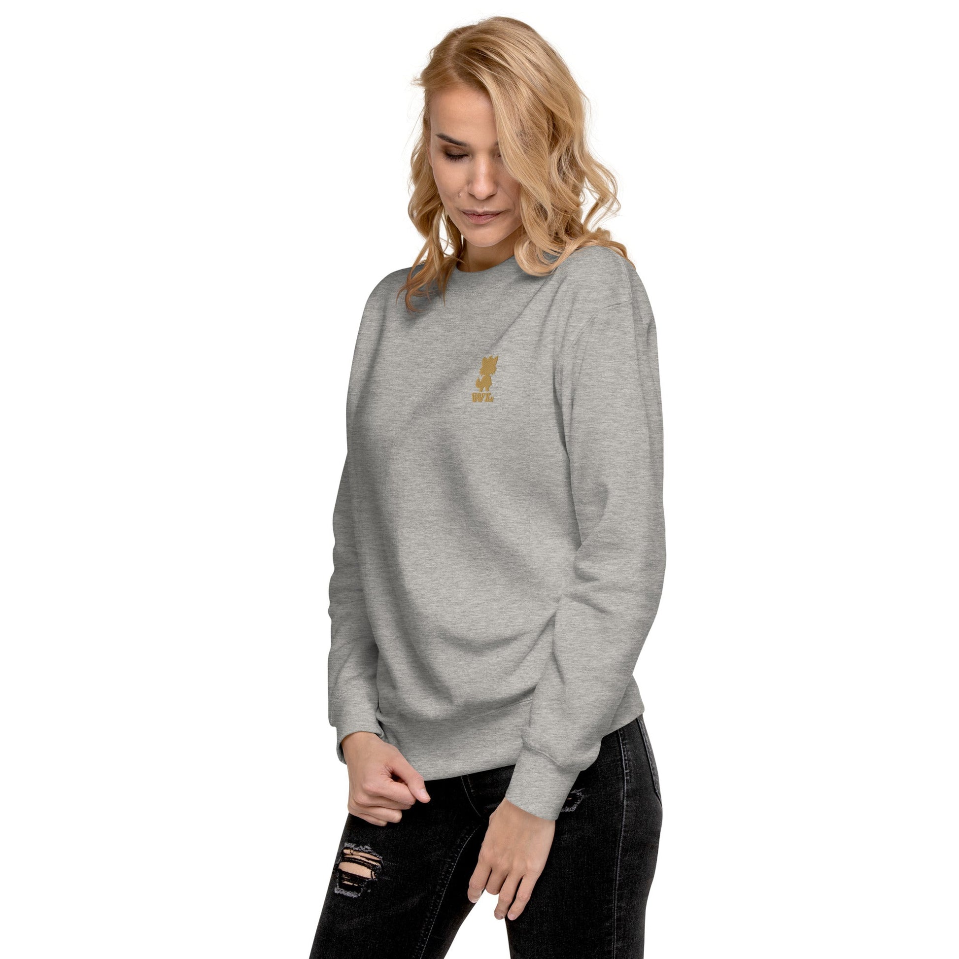 Women Premium Sweatshirt - Wolf - Lux - Wolf - Lux - The Premium